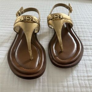 Michael Kors Gold Women's Sandals